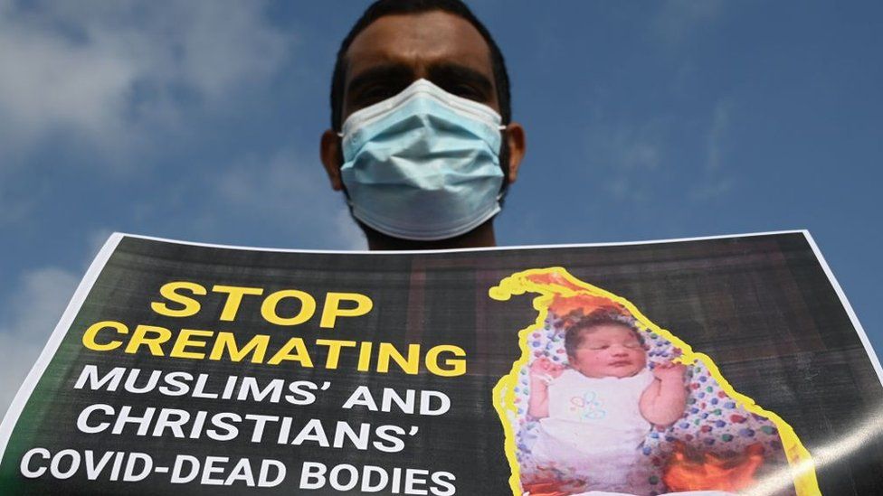 Sri Lanka forcibly cremates Muslim baby sparking anger…
