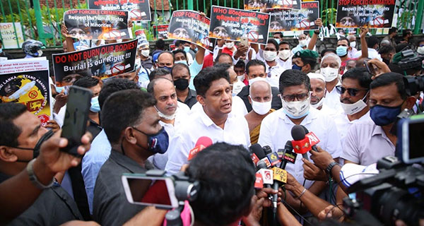 Opposition joins protest…