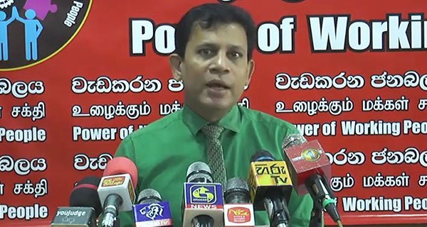 Ravi Kumudesh of the Working People’s Power says that health staff hasn’t any  right to suspend the health service in the Atalugama…