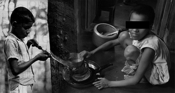 child labor in Sri Lanka…