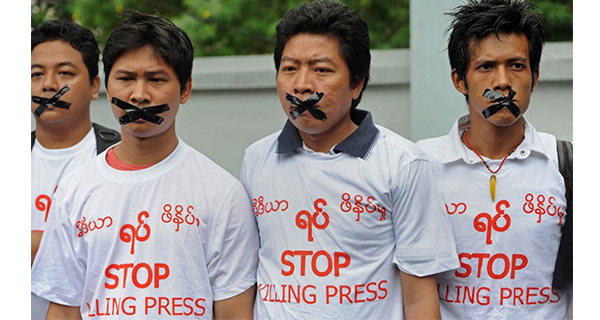 AMCA support to Myanmar journalists…