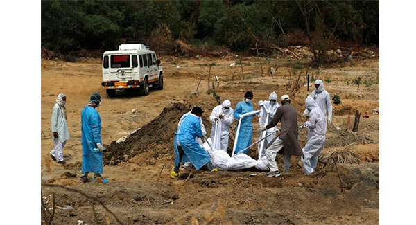 Until the relevant guidelines are issued No opportunity for burial…