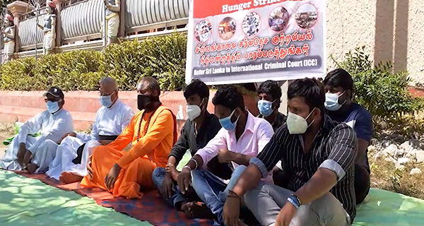 Protest against war crimes in Sri Lanka…