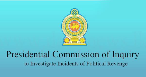 Investigations against Political Revenge Commission begins!