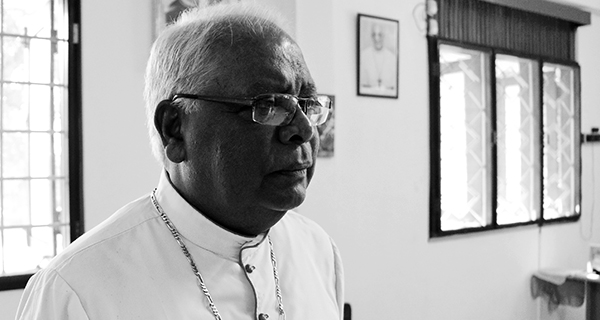 Bishop Rayappu Joseph, who did not close his eyes during the war!