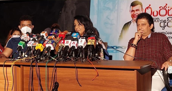 Artists demand to release Ranjan Ramanayake!