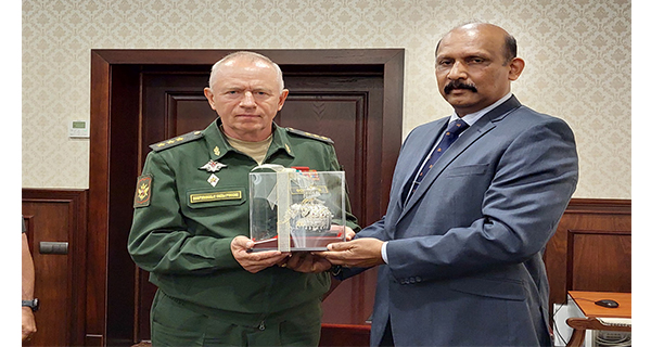 Secretary of Defense visits Russia