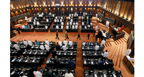 Sri Lankan Parliament was adjourned