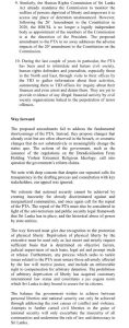 Civil Society Statement on Proposed Amendments to the Prevention of Terrorism Act