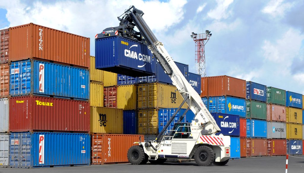 Container freight rates up by 65%