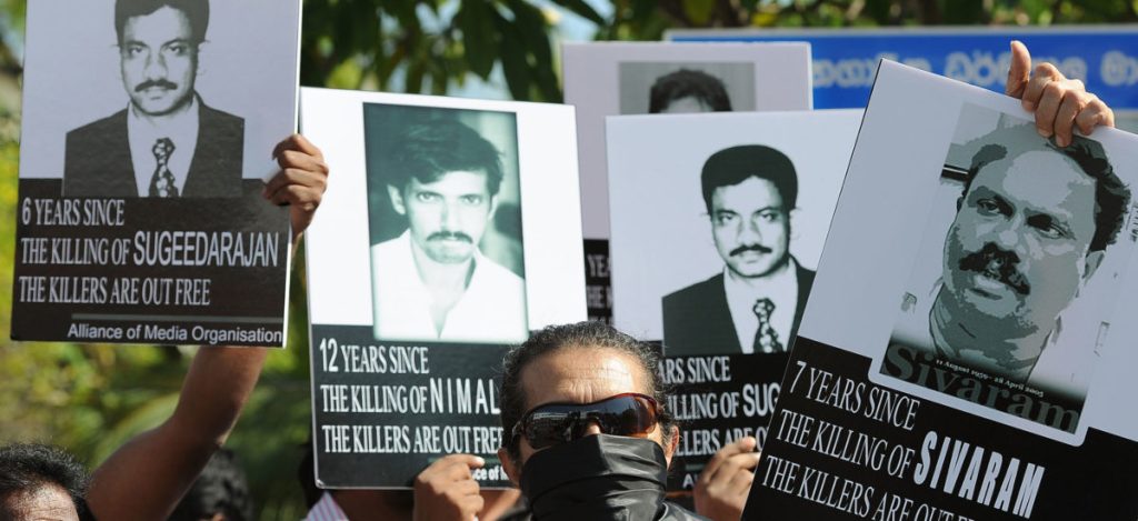 Journalists rise during Sri Lanka’s protest wave