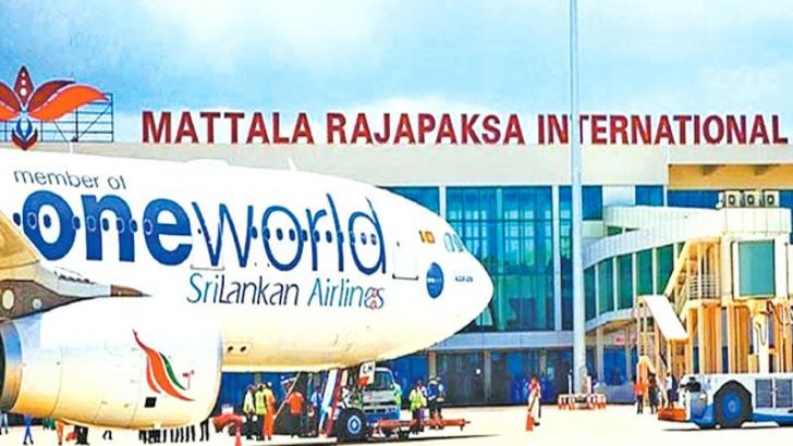 Minister of ports says that the Mattala Airport is currently being operated at a monthly loss