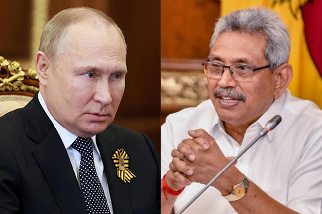 Gota speakes to Putin