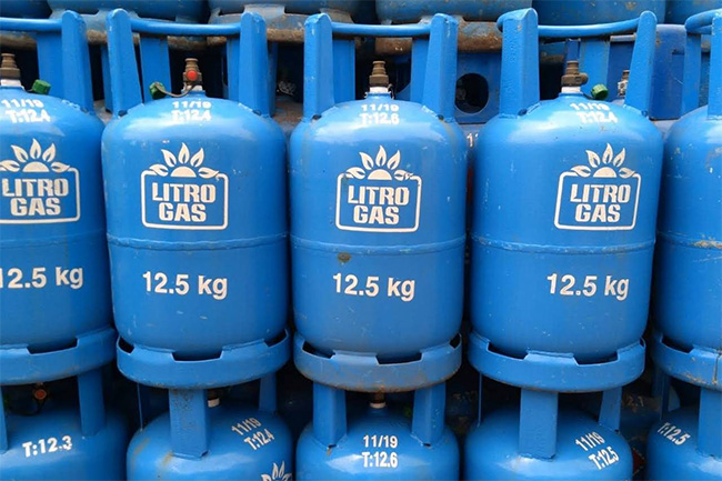 L.P gas will be reduced from monday