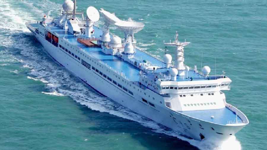 China vessel reaches Hambanthota