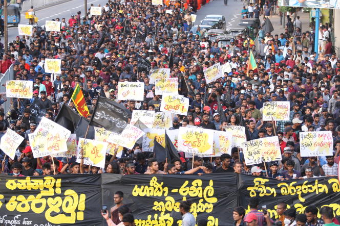 Sri Lanka Police has issued a letter informing the Today protest
