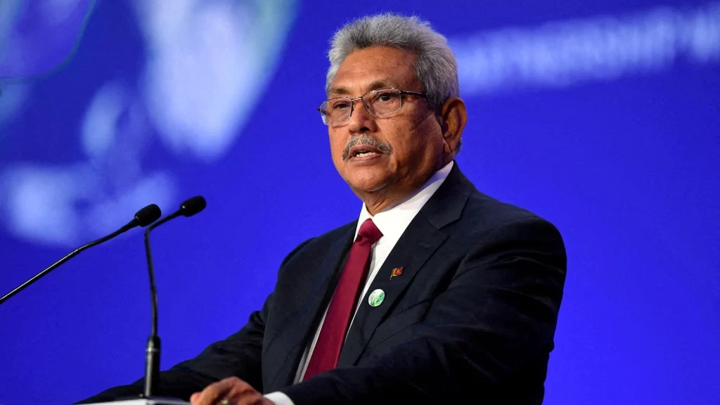 Gotabaya Rajapaksa left for the USA