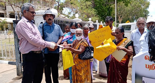 ඉඩම් අල්ලා ගැනීමට එරෙහිව කෝකිලායි වැසියෝ විරෝධතාවේ!