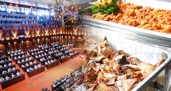 පාර්ලිමේන්තු කෑම වේල 3000 සිට 951 බසී