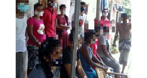 කොරෝනා නිසා ආහාර නොමැතිව මෑන්පවර් කම්කරුවන් කුසගින්නේ.