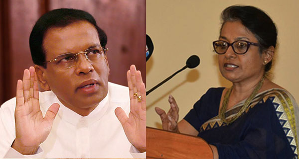 මානව හිමිකම් කොමිසමේ හිටපු සභාපතිනිය, හිටපු ජනපතිගේ චෝදනා බැහැර කරයි!
