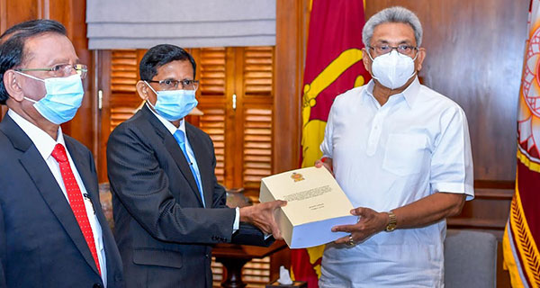 report of the Commission of Inquiry into Political Revenge is handed over to President