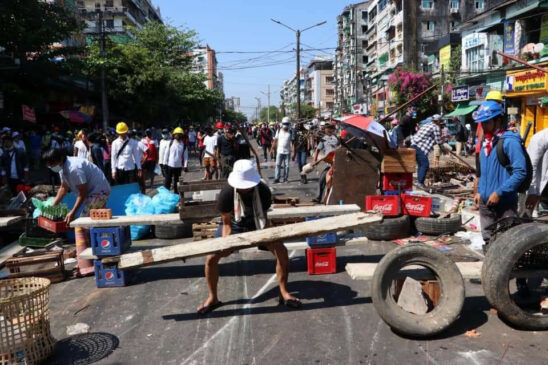 Myanmar military today