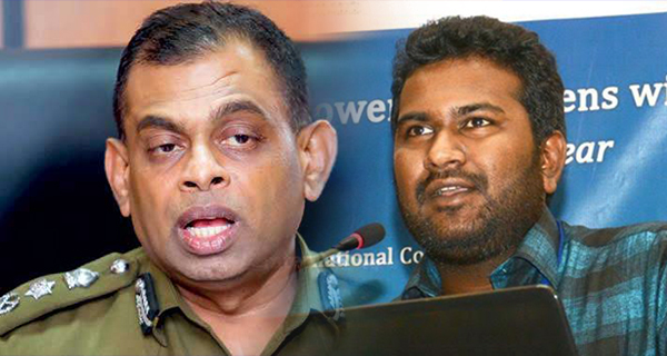 DIG Deshabandu Tennakoon threatens journalist Tharindu Jayawardena