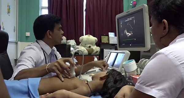 Pediatric heart disease in Sri Lanka