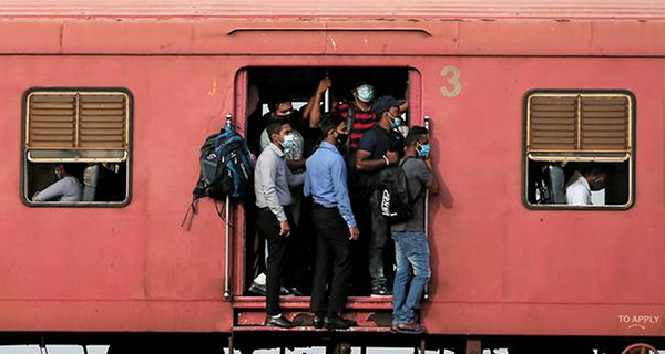 Informal public transport in Sri Lanka
