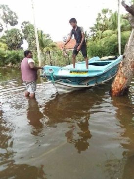 Talaimannar affected by floods