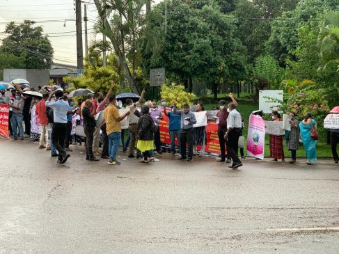 Protests against ATG trade union sabotage