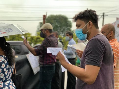 Protests against ATG trade union sabotage