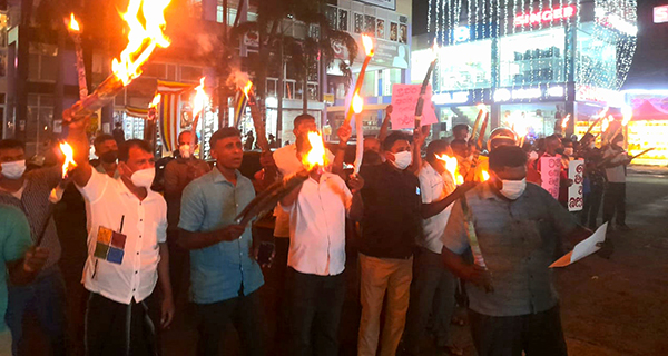 Protests against fuel price hike
