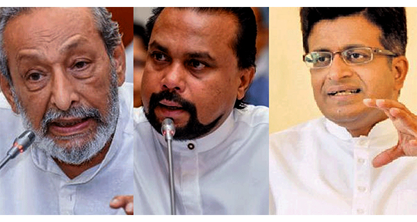 Wimal, Vasu and Udaya removed from ministerial posts