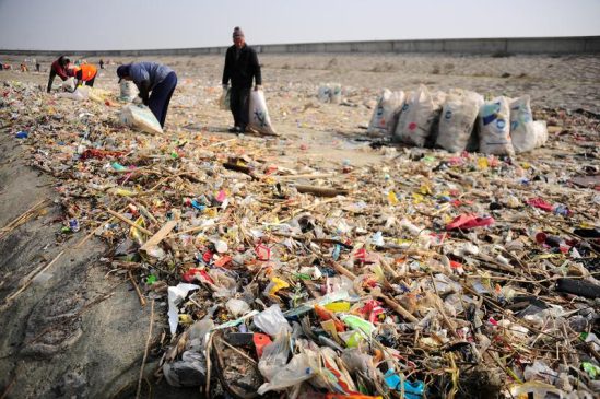 China dumps plastic in the ocean