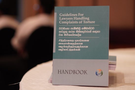 Guidelines for Attorneys Handbook torture Sri lanka