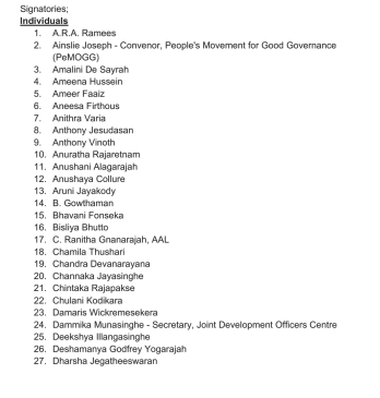 ambika satkunanathan Ministry of Foreign Affairs human rights commission in sri lanka