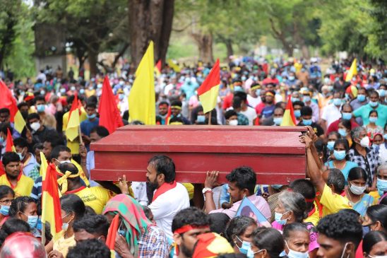 13th amendment to the constitution of sri lanka protest in jaffna