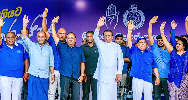 Sri Lanka Freedom Party leaves government Maithripala Sirisena slfp
