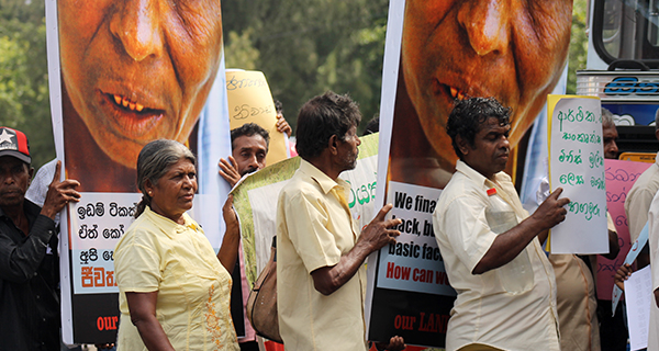 land development amendment act Left parties in Sri Lanka