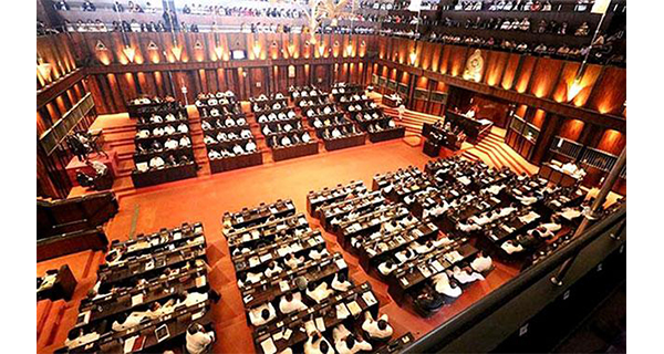 A secret ballot in sri lanka Parliament