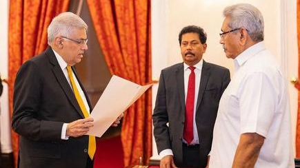 ඊයේ මුදල් ඇමති ගෝඨා, අද රනිල්…!