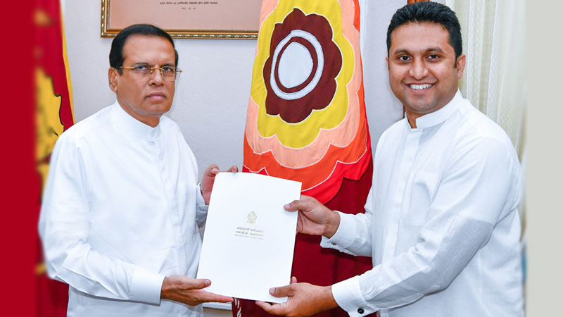 එරික් ප්‍රසන්න ජා.ජ.බ ට