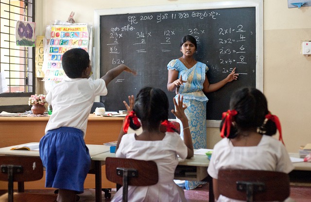 Schooling in Sri Lanka
