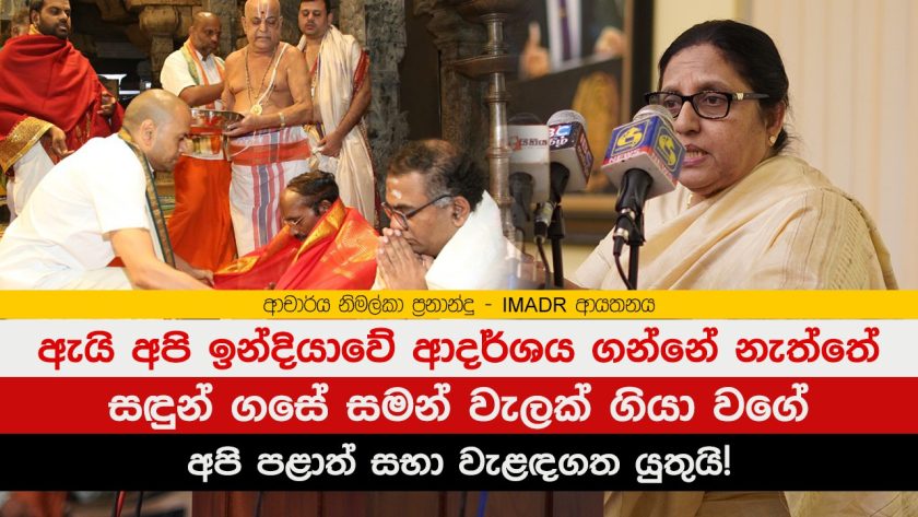 සඳුන් ගසේ සමන් වැලක් ගියා වගේ අපි පළාත් සභා වැළඳගත යුතුයි!