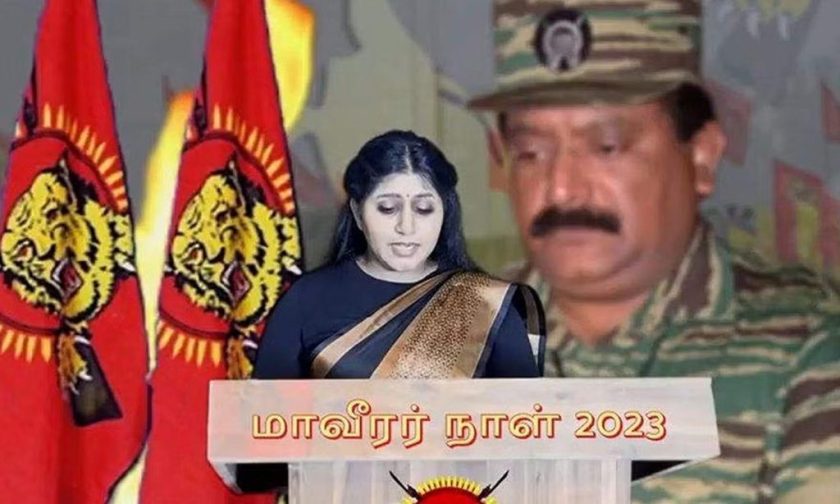 ප්‍රභාකරන්ගේ දියණිය ලෙස AI තාක්ෂණය භාවිත කරමින් නිකුත් කළ වීඩියෝපටය සම්බන්ධයෙන් ආරක්ෂක බලධාරීන්ගේ දැඩි අවධානය
