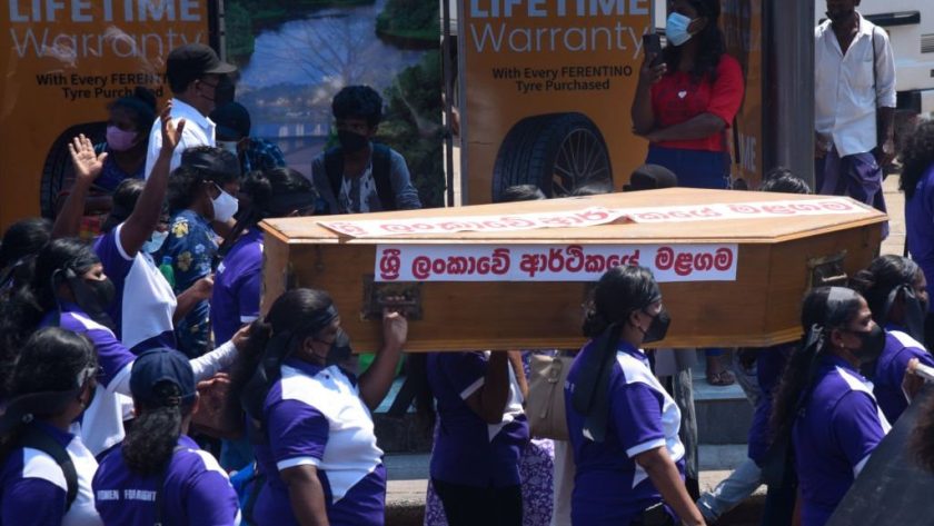 Who is responsible for the crisis in Sri Lanka?