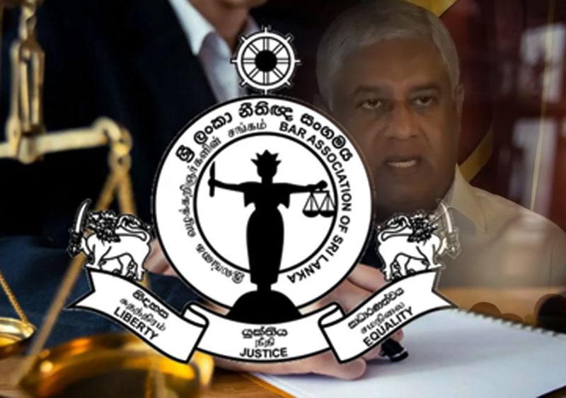 නීතිඥ සංගමය ඇමැති ටිරාන්ගේ ප්‍රකාශය හෙළාදකියි