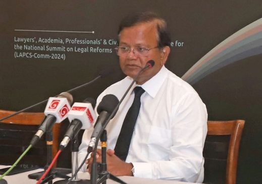 Inspector General of Sri Lanka crisis